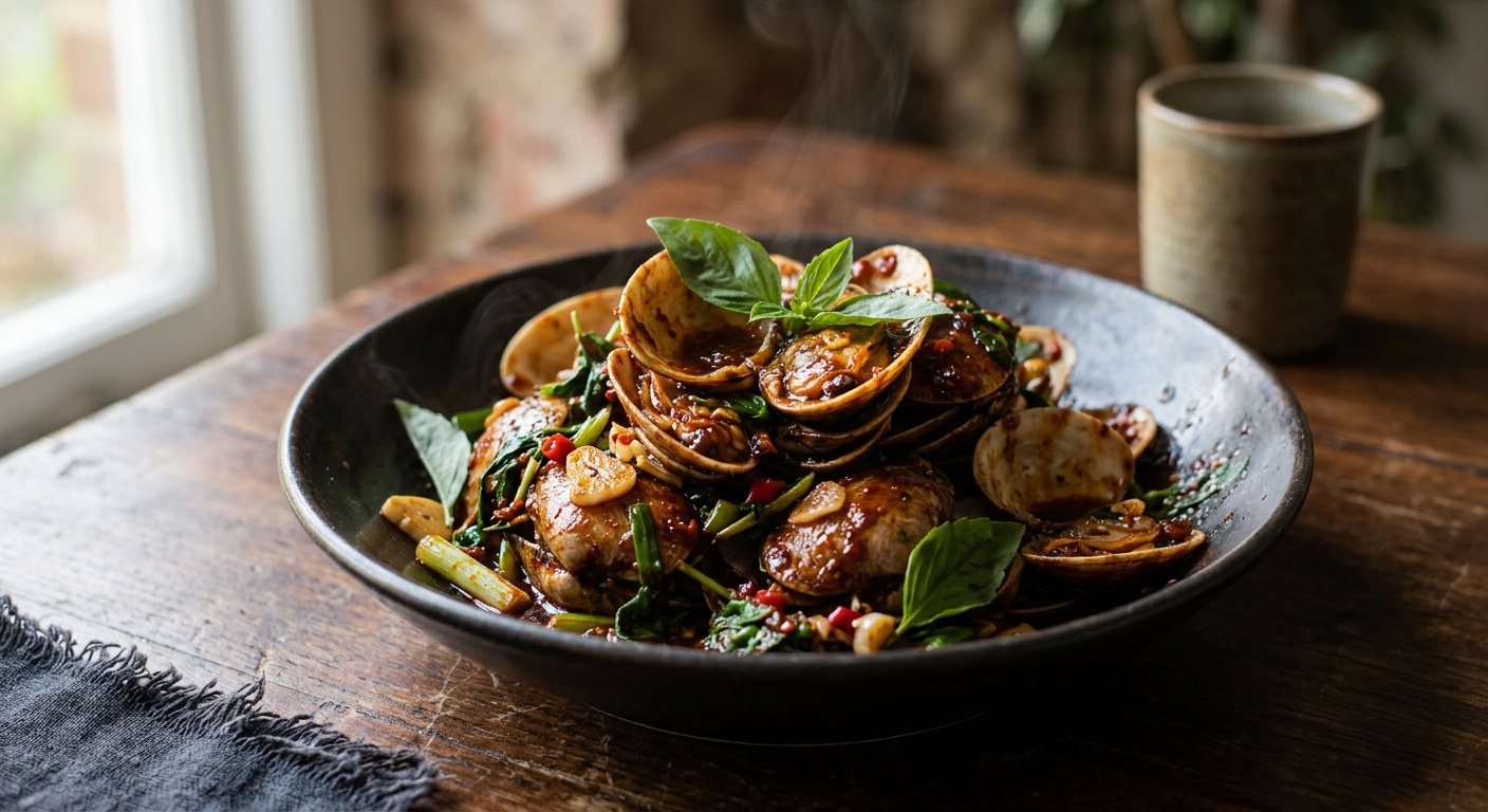 Hoi Lai Pad Nam Prik Pao