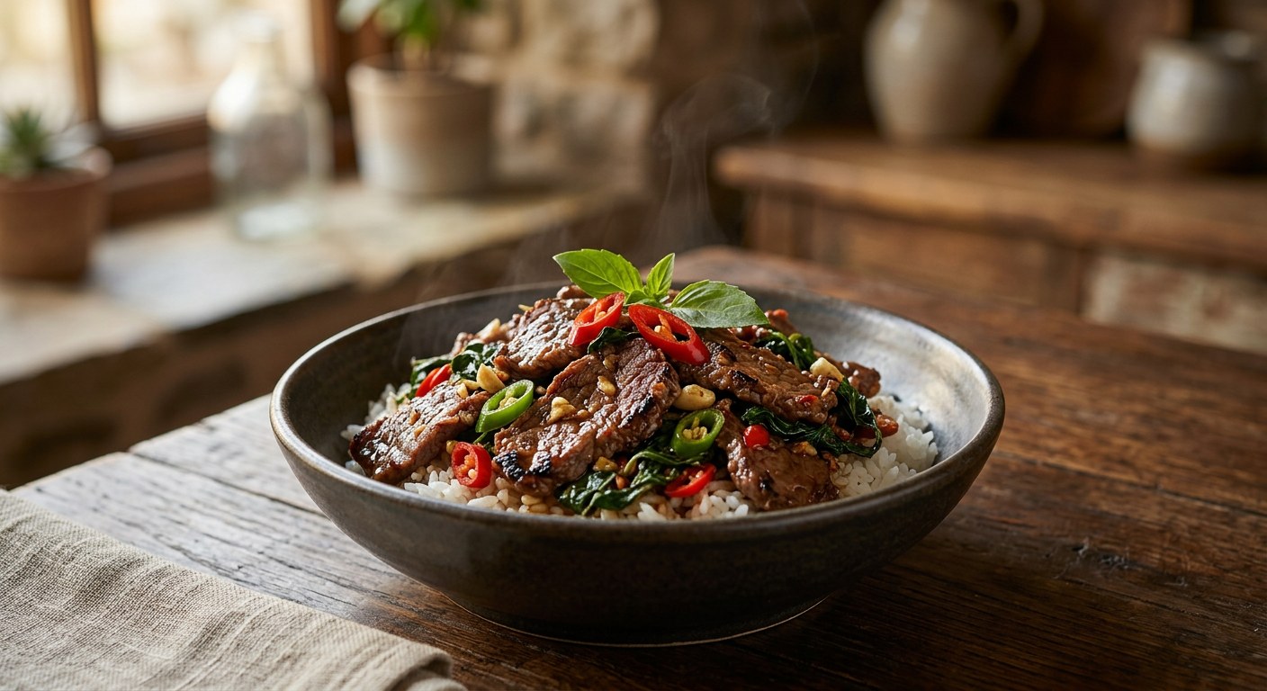 Pad Krapow Nuea